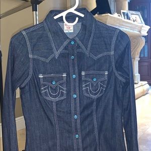 True Religion Jean Shirt